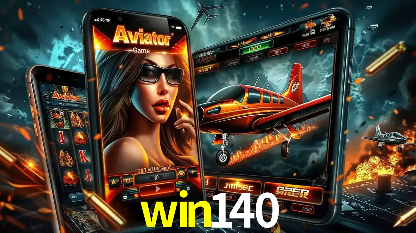 O popular jogo de apostas Aviator exibido em vários celulares e tablets, mostrando a interface emocionante e a ação de voo disponíveis para jogar agora no win140.